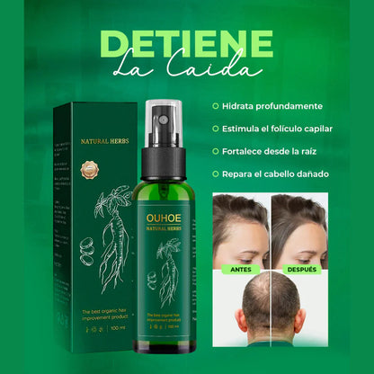 TONICO CAPILAR PARA CRECIMIENTO DE CABELLO OUHOE